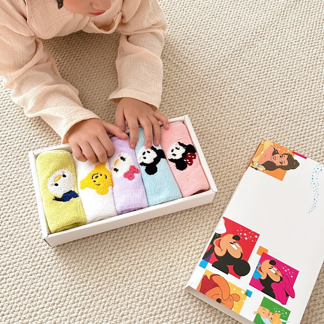 ✅Dlite DWipe Ultra Soft Baby Disney Kids Washcloth Handkerchief Burping Cloth Absorbent & Big 30cm x 30cm