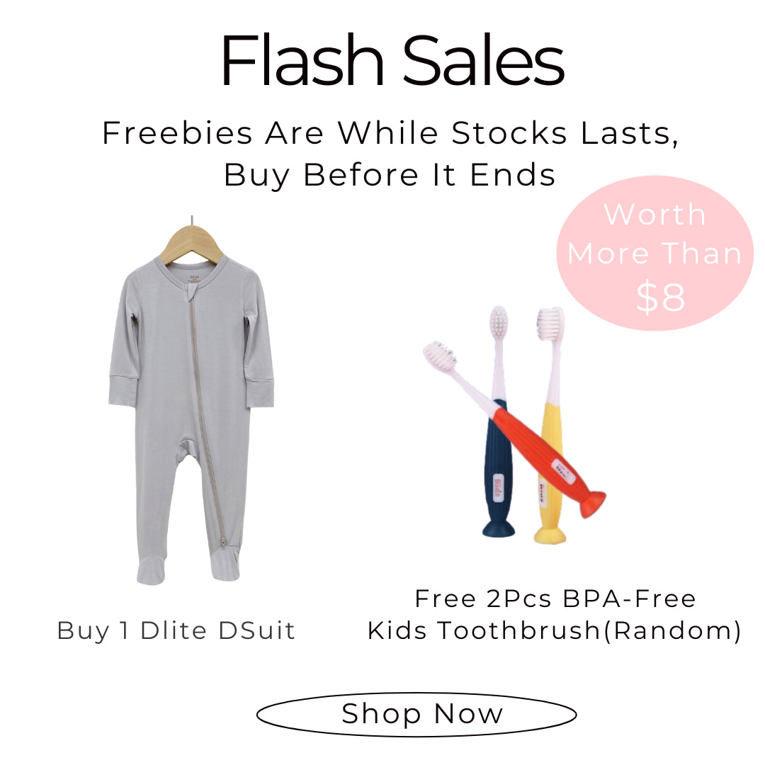 ✅Dlite DSuit OEKO Tex Organic Bamboo Kids Sleepsuit Footed Pyjamas Hypo Allergenic & Anti Bacterial