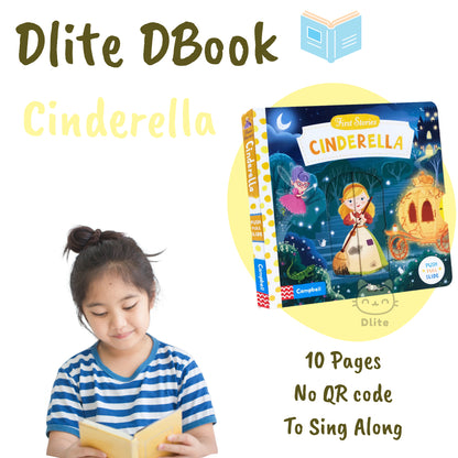 Dlite DBook Interactive Kids Storybook Popular Nursery Rhythm With Slide & Pull Kids Gift