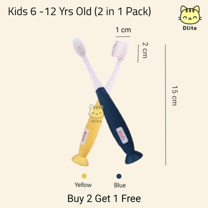 ✅ Dlite DBrush Japan Quality Toothbrush Soft Bristles Oral Care Adults Toothbrush Kids Toothbrush 6-12 Y/O
