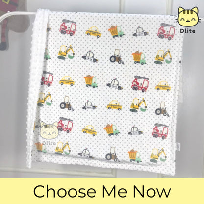 Dlite DHug Japan Quality Kids Blanket 110*150cm Childcare Blanket Minky Fleece Weighted Blanket