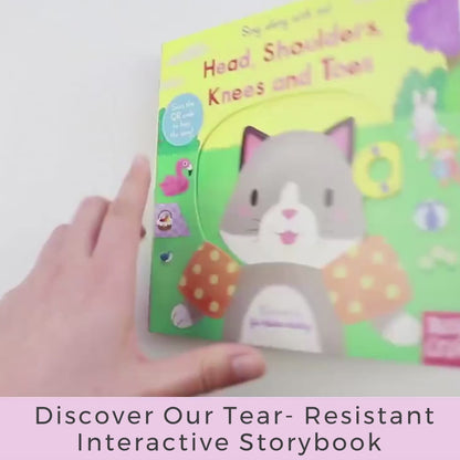 Dlite DBook Interactive Kids Storybook Popular Nursery Rhythm With Slide & Pull Kids Gift