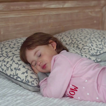 ✅ Dlite DRest Natural Latex Pillow 100% Cotton Pillowcase Kids Pillow 42*27*6cm SGS Compliant